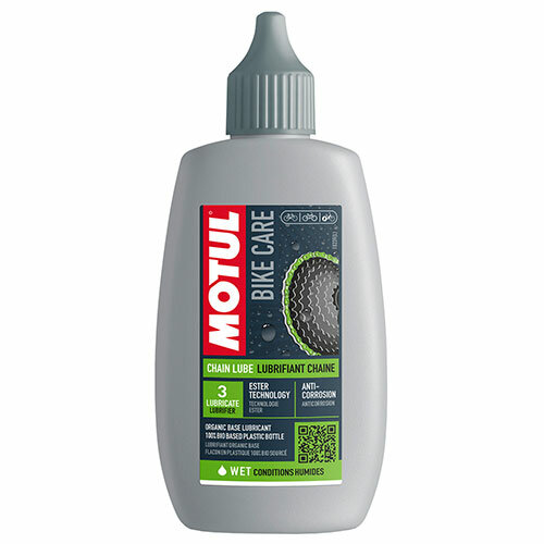 MOTUL Kettenöl Chain Lube Wet, Tropfflasche 100 ml, biologisch