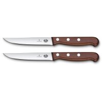 Wood, Steakmesser Set, 2tlg,12cm,gerade,mod. Ahorn,G