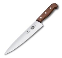 Wood, Kochmesser, 22cm, Wellen, mod. Ahorn