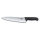 Fibrox, Kochmesser, 25cm, Wellen, schwarz