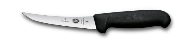 Fibrox, Ausbeinmesser, 12cm, gerade, flexibel, schwarz