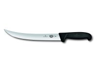 Fibrox, Schlachtmesser, 25cm, gerade, schwarz