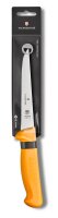 Swibo, Ausbeinmesser, 14cm, gerade, orange, SB-Hülle