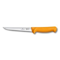 Swibo, Ausbeinmesser, 18cm, gerade, orange, SB-Hülle