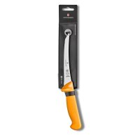 Swibo, Ausbeinmesser, 16cm, gerade, semi-flex, orange,...