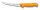 Swibo, Ausbeinmesser, 16cm, gerade, orange, SB-Hülle