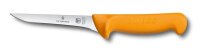 Swibo, Ausbeinmesser, 13cm, gerade, schmal, orange, SB-Hülle