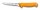 Swibo, Ausbeinmesser, 13cm, gerade, schmal, orange, SB-Hülle