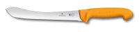 Swibo, Schlachtmesser, 21cm, gerade, orange, SB-Hülle