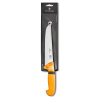 Swibo, Schlachtmesser, 21cm, gerade, orange, SB-Hülle
