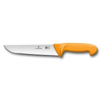 Swibo, Schlachtmesser, 29cm, gerade, orange, SB-Hülle