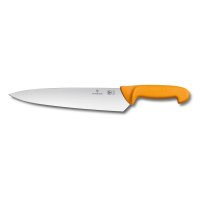 Swibo, Kochmesser, 21cm, gerade, orange, SB-Hülle