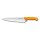 Swibo, Kochmesser, 21cm, gerade, orange, SB-Hülle