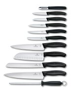 Swiss Classic, Messerblock, Buchenholz, 12tlg, schwarz