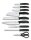 Swiss Classic, Messerblock, Buchenholz, 10tlg, schwarz