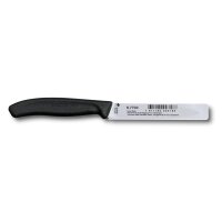 Swiss Classic, Gemüsemesser, 10cm, gerade, schwarz