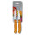 Swiss Classic, Gemüsemesser, 2tlg, 10cm, wavy/gerade, orange