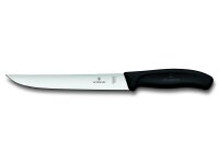 Swiss Classic, Tranchiemesser, 18cm, gerade, schwarz, B