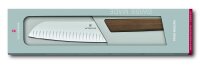 Swiss Modern, Santokumesser, 17cm,gerade,Kullen,Nussbaum,G