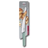 Swiss Modern, Brot- und Konditormesser, 26cm, Wellen, aqua, B