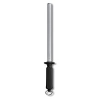 Küchenstahl, 26cm, diamantbeschichtet, rund, schwarz