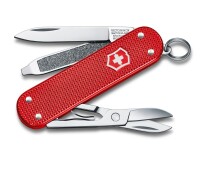 Schweizer Taschenmesser Klein 5 Funktionen Classic SD Alox, 58 mm, Sweet Berry