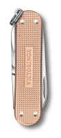 Schweizer Taschenmesser Klein 5 Funktionen Classic SD Alox, 58 mm, Fresh Peach