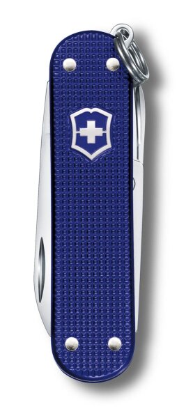 Schweizer Taschenmesser Klein 5 Funktionen Classic SD Alox, 58 mm, Night Dive