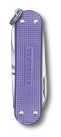 Schweizer Taschenmesser Klein 5 Funktionen Classic SD Alox, 58 mm, Electric Lavender