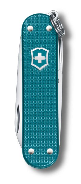 Schweizer Taschenmesser Klein 5 Funktionen Classic SD Alox, 58 mm, Wild Jungle