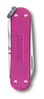 Schweizer Taschenmesser Klein 5 Funktionen Classic SD Alox, 58 mm, Flamingo Party