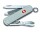Schweizer Taschenmesser Klein 5 Funktionen Classic SD Alox, 58 mm, silber