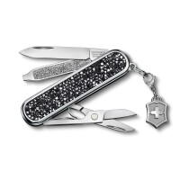 Schweizer Taschenmesser Klein 5 Funktionen Classic SD Brilliant, 58 mm, Crystal