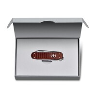 Schweizer Taschenmesser Klein 5 Funktionen Classic SD Precious Alox, Hazel Brown