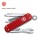 Schweizer Taschenmesser Klein 5 Funktionen Classic SD Precious Alox, Iconic Red