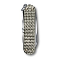 Schweizer Taschenmesser Klein 5 Funktionen Classic SD Precious Alox, Infinite Grey