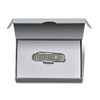 Schweizer Taschenmesser Klein 5 Funktionen Classic SD Precious Alox, Infinite Grey