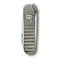 Schweizer Taschenmesser Klein 5 Funktionen Classic SD Precious Alox, Infinite Grey