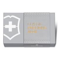 Schweizer Taschenmesser Klein 5 Funktionen Classic SD Precious Alox, Brass Gold