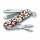 Schweizer Taschenmesser Klein 7 Funktionen Classic SD, 58 mm, Edelweiss, Blister