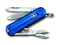 Schweizer Taschenmesser Klein 7 Funktionen Classic SD, 58 mm, Deep Ocean