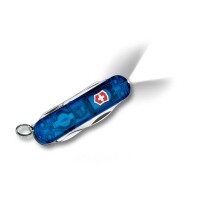 Midnite Manager, 58 mm, blau transparent