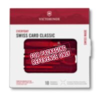 Swiss Card Classic, blau transparent