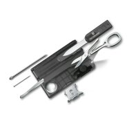 Swiss Card Lite, schwarz transparent