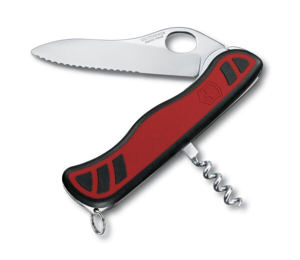 Alpineer MW Grip, 111 mm, rot/schwarz