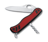 Alpineer MW Grip, 111 mm, rot/schwarz