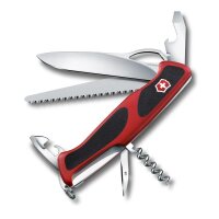 Ranger 79 M Grip, 130 mm, rot/schwarz, Blister