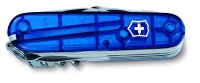 Swiss Champ, 91 mm, blau transparent