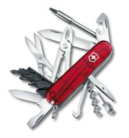 Cyber Tool M, 91 mm, rot transparent