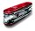 Taschenmesser mit 15 Funktionen Huntsman Lite, 91 mm, rot transparent